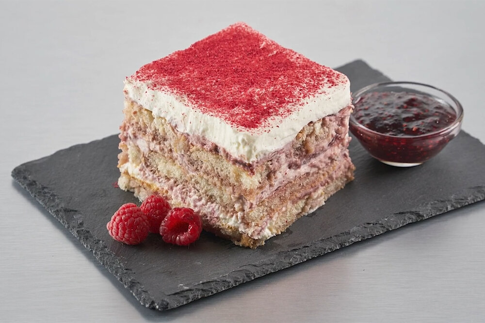 Raspberry Tiramisu