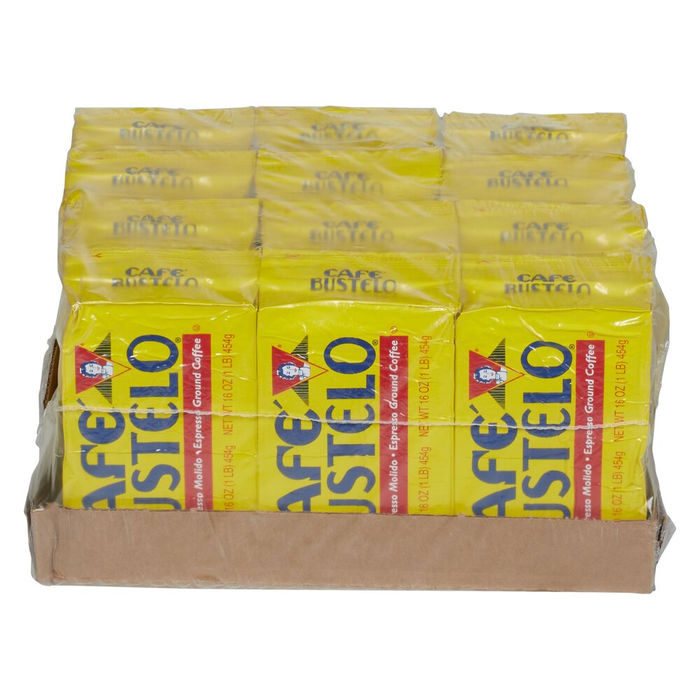 Café Bustelo 16 Ounce Brick 12 Count Case