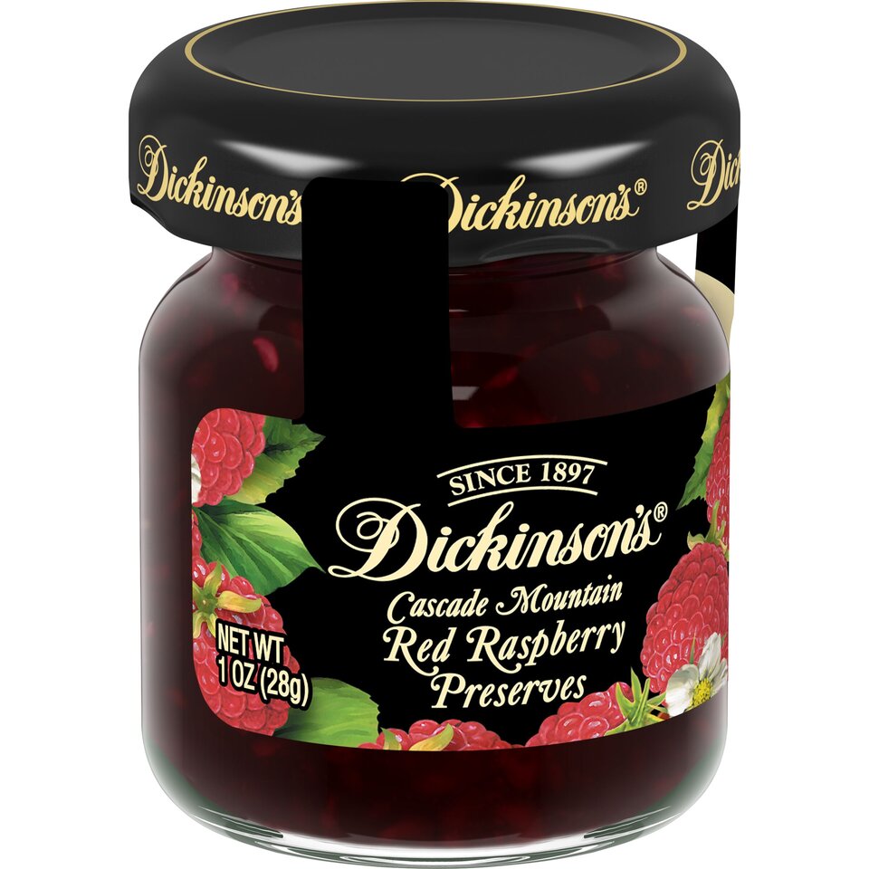 Dickinson's 1 Ounce Red Raspberry Preserves