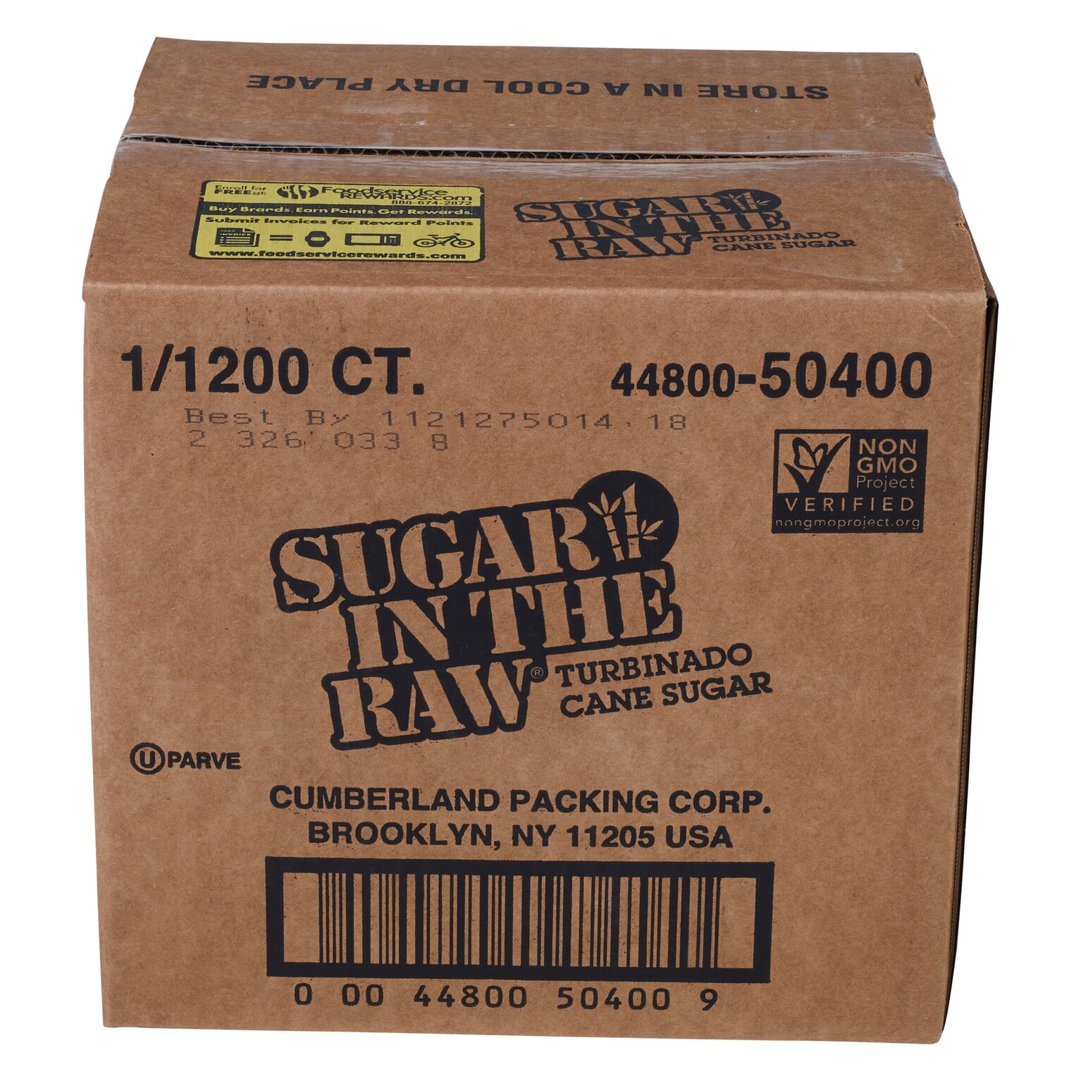 Sugar In The Raw Organic White Sugar 1000 Count
